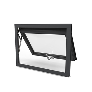 Cadre en aluminium moderne de qualité parfaite, conception de fenêtre d'auvent, Double rideau de maison, <span class=keywords><strong>baie</strong></span> Patio jardin fenêtre à battants français - Product Image 6