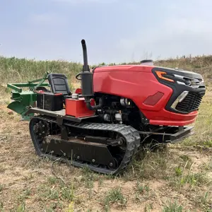 Ferme d'attachement de tracteur en option gratuite 50 HP tracteur à chenilles agriculture mini tracteur d'occasion avec CE