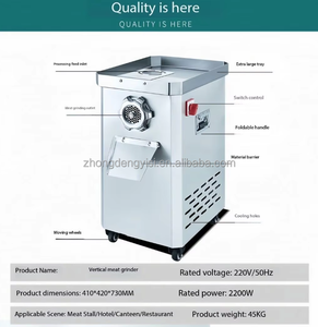 Máquina de Rellenar Carne de Alta Potencia, Vertical, Automática, a Gran Escala, para Hacer Enemas - Product Image 4