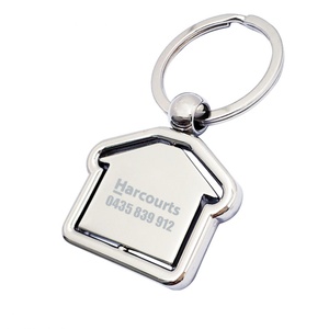 Custom Sublimation Metal Letter Keychain Wholesale Metal Smart <b>Key</b> Holder Name Tag <b>Key</b> <b>Chains</b> - Product Image 3