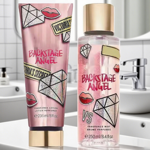 Nouveauté Ensemble Cadeau 2pcs 236ml Lotion pour le Corps <span class=keywords><strong>Victoria</strong></span> et 250ml Parfum Brume Corporelle - Product Image 1