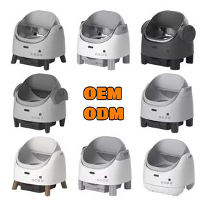 Oem Groothandel Open-Top Automatische Kat Kleine Doos Met Geur Controle Slimme Elektrische Kat Toilet Auto Veiligheidssensor Voor Meerdere Katten - Product Image 6