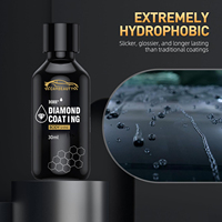 Revêtement de protection contre les rayures liquide nano diamant 10H revêtement en céramique de voiture hydrophobe à haute brillance