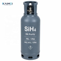Gas SiH4 en Cilindro de Acero, Pureza 6N, Disponible en Stock, Venta al por Mayor para el Mercado Estadounidense, Fabricante Verificado, Logística Integral