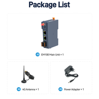 Konverter Protokol Industri ESP32 Modbus RTU TCP ke MQTT Gateway RS485 Ethernet 4G Edge Controller Perangkat DIN Rail