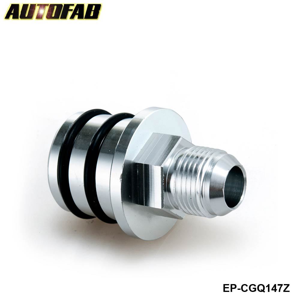 AUTOFAB-bloque de aluminio Billet adaptador de enchufe descanso adecuado para 10AN para Honda Integra B16/B18 motores EP-CGQ147Z
