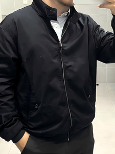 Chaqueta de Invierno Impermeable con Capucha para Hombre, Estilo Old Money, Cuello Alto, 100% Algodón, para Administrativos y Profesionales - Product Image 3