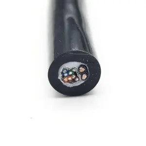 Cable híbrido subacuático inteligente personalizado de 2 núcleos y cables de red Cat6
