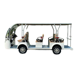 Vehículo Eléctrico de 80-100 KM de Autonomía, 8 Plazas, Abierto, para Turismo, con Estructura de Acero de 4000W, para Hoteles y Resorts - Product Image 1
