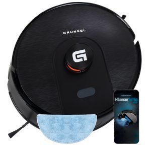 Robot Aspirapolvere Grunkel 5000Pa con Navigazione Laser e Controllo Wi-Fi per Pulizie Domestiche Intelligenti - Product Image 6