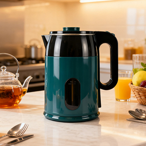 Hervidor Eléctrico de Acero Inoxidable de 2.0L Directo de Fábrica, Botella de Agua Caliente Portátil, Accesorio de Cocina para el Hogar, Función de Mantener Caliente, Automático - Product Image 4