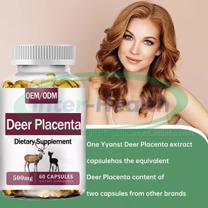 सॉरेसन निजी लेबल स्वास्थ्य पूरक प्लेसेंटा निकालने के लिए 1000 मिलीग्राम हिरण प्लेसेंटा निकालने - Product Image 2