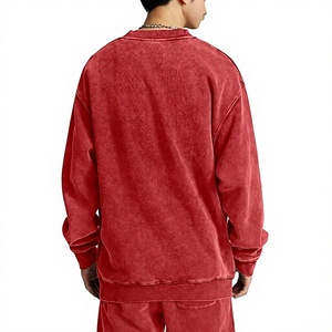 Private Label fall sweatshirts mens fleece sweatshirts cotton fleece sweatshirts for Clothing brand - Product Image 2