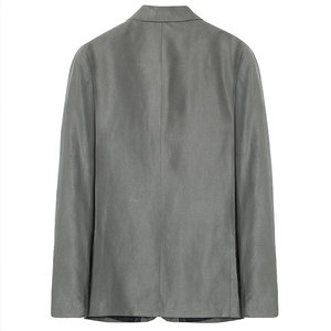 Meilleures ventes Italie <span class=keywords><strong>Blazer</strong></span> décontracté gris à simple boutonnage pour hommes prêt à expédier en grandes tailles Costume adulte formel pour la vente au détail en gros - Product Image 2