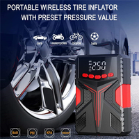 Vente en gros Démarreur portable 4 en 1 multifonction 12V avec compresseur d'air 29600mwh 2000A avec gonfleur de pneu