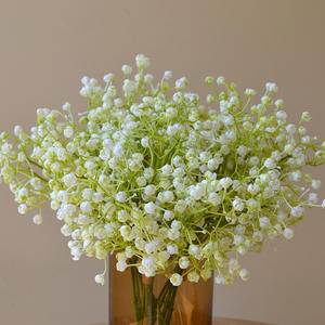 Bouquet de gypsophile en plastique pour mariage, bouquet de fleurs artificielles, 6 pièces - Product Image 3