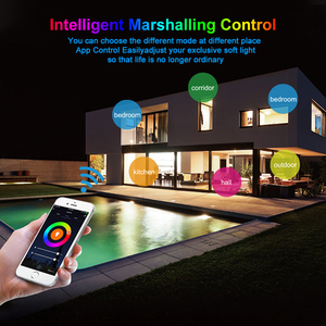 Liktion chiếu sáng tùy chỉnh nhà thông minh chiếu sáng bầu không khí tuya Hệ Thống Thông minh Phòng khách <span class=keywords><strong>RGB</strong></span> Trần nhúng LED theo dõi ánh sáng - Product Image 6