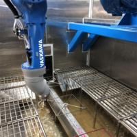 Ligne de pulvérisation automatique de robot avec four de durcissement et cabines de pulvérisation Machine à haute efficacité