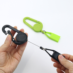 Encendedor retráctil de plástico con funda para cinturón, accesorios para fumar, soporte flexible de silicona con clip para encendedor - Product Image 5