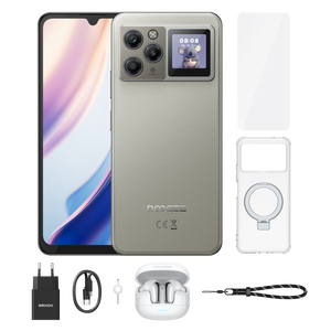 Smartphone DOOGEE M30 Pro édition VIP, écran HD+ 6,88 pouces 120 Hz 720*1640, 8+256 Go, UNISOC T7280, appareil photo arrière 64 MP, NFC, 8000 mAh, 33 W, Android 16 - Product Image 5
