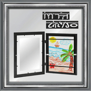 A4 Wall <b>Mounted</b> Wooden <b>Photo</b> <b>Frame</b> Memorial Gift <b>for</b> Children's <b>Photo</b> Art Premium Wood <b>Frames</b> - Product Image 2