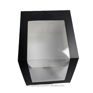 <strong>Clear</strong> <strong>Window</strong> Biodegradable Mailer Gift <strong>Round</strong> <strong>Hat</strong> Box Personalized Baseball Cap <strong>Boxes</strong> Made of Paper - Product Image 1