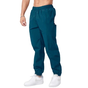 Pantalones Deportivos de Diseño Nuevo y Buena Calidad, Cintura Alta, Tejido de Peso Medio, para Hombre, Fitness, Impresión Personalizada, Pedidos al por Mayor - Product Image 4