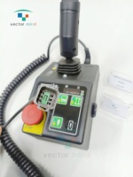 Boîtier de commande supérieur Genie 1256728gt 6e génération, assemblage OEM avec joystick à 5 boutons, pièce de rechange pour plateforme de travail aérien, garantie 1 an