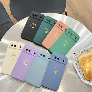<span class=keywords><strong>Design</strong></span> popolare per Google Pixel 8 Pro 8A Ultra sottile amore cuore silicone TPU accessori per cellulare custodia per Google Pixel 8 - Product Image 1