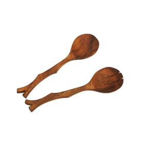 Cubiertos de nuevo diseño superventas para cocina y mesa cubiertos personalizados hechos a mano juego de cubiertos y utensilios de madera - Product Image 5