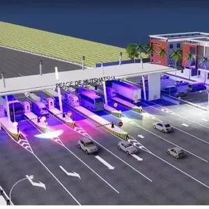 Supplier Customization High speed barrier gate system highway toll station toll plaza payment system