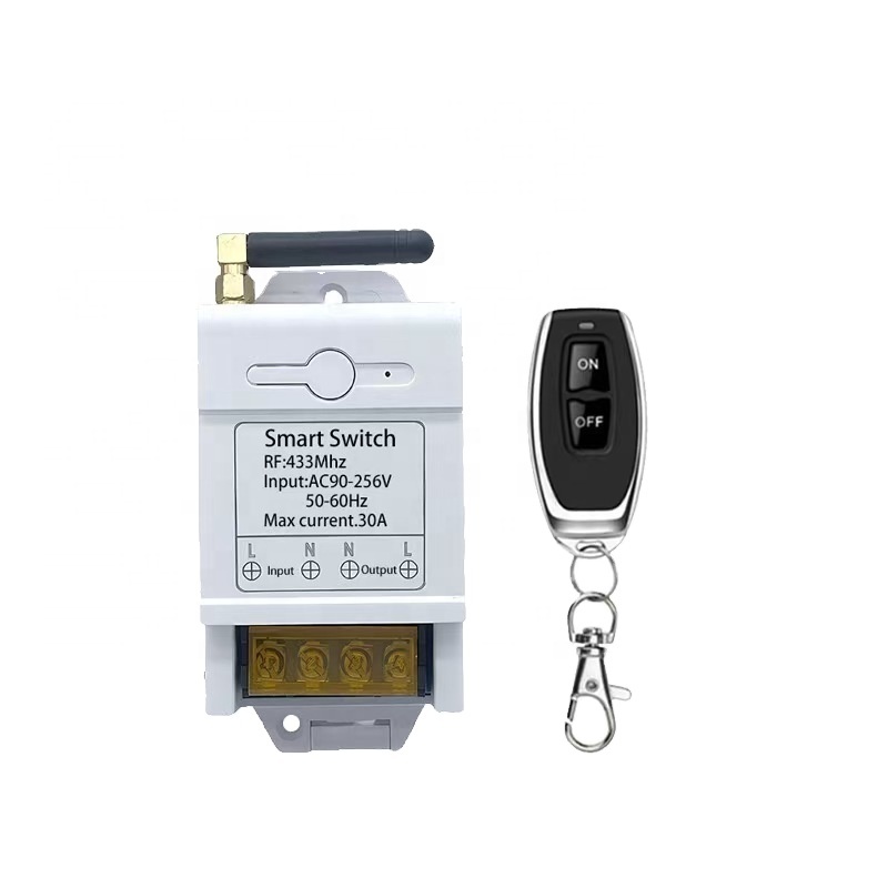 Wireless <strong>GSM</strong>/GPRS <strong>Remote</strong> <strong>Control</strong> <strong>Switch</strong> for Long-distance Water Pump <strong>DC</strong> <strong>12V</strong>/24V/76V 30A High-power Motor with ABS Material