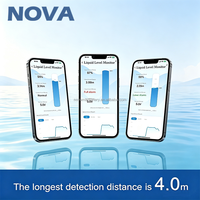 Capteur de niveau de liquide ultrasonique pour réservoir d'eau Tuya APP, contrôleur de pompe automatique, produits pour maison intelligente, alarme, moniteur, indicateurs, jauges