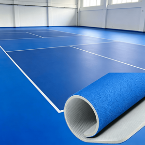 Surface personnalisable, couleur professionnelle, durable, antidérapante, résistante aux UV, <span class=keywords><strong>synthétique</strong></span>, écologique, PVC acrylique haute densité pour extérieur - Product Image 1