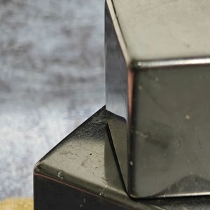 Bloque Cuadrado Sólido <span class=keywords><strong>de</strong></span> Shungita Natural Cortado a Mano, Duradero, Práctico, Antirradiación, Mineral Espiritual, Decoración para el Hogar y Escritorio - Product Image 3