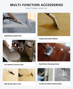 Pulitore <span class=keywords><strong>a</strong></span> Vapore Commerciale per Tappeti con Strumento Manuale per Pulizia Profonda di Hotel, <span class=keywords><strong>Divani</strong></span> e Pavimenti - Ingrosso, Logo Personalizzato, MOQ, OEM - Product Image 5