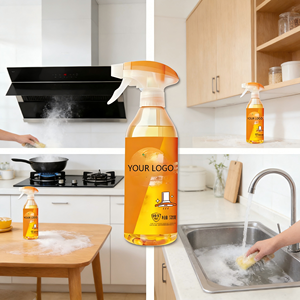 Nettoyant pour cuisine, parfum d'orange douce, dissolution de la graisse en 10 secondes, huile d'orange, formule respectueuse de la peau - Product Image 6
