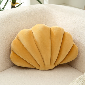 Cojín de Peluche Creativo con Forma de Concha Marina para Coche, Sofá, Decoración de Oficina, Almohada para Cama, Decoración de Ventana - Product Image 5