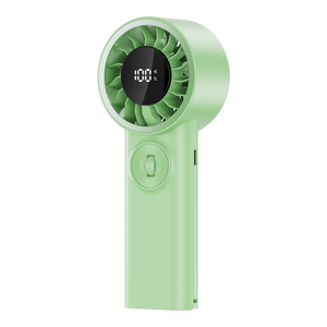 Ventilador de Mano Portátil Recargable Tipo-C con Batería de Litio 18650 de 3600mAh y 5 Velocidades de Larga Duración - Product Image 2