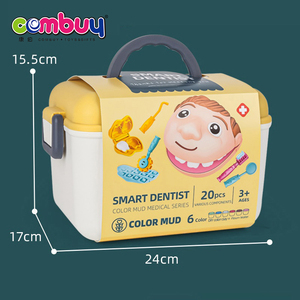 Kit de jeu d'imitation de 20 pièces : Pâte à modeler, jouets médicaux et dentaires pour enfants - Product Image 6