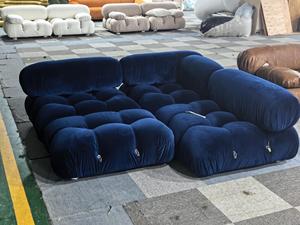 Sofá de Borreguito para Sala de Estar Familiar Pequeña, Combinación de Muebles Sencillos, Módulo de Bloques, Sofá de Tela de Ocio, Juego de Sofás para Sala de Estar - Product Image 6