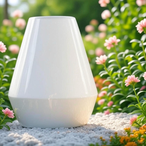 Vintage European-Style Porcelain <b>Vase</b> - Custom Sizes | Elegant Ngoc Binh Design for Luxury Weddings & Upscale Restaurant Decor - Product Image 4