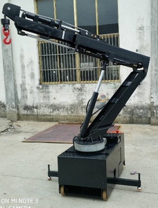 All-electric 360 . rotary <b>crane</b> for narrow lane passage, mobile telescopic rotary single-arm <b>crane</b> - Product Image 3