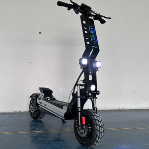 13inch <b>Off</b> Road Tire Powerful E Scooter Double Motor LCD Screen Dual Drive Controller Front Rear Hydraulic Shock Absorption - Product Image 5