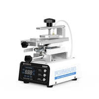 Machine de séparation de cadre intermédiaire 7 en 1 FORWARD FW-361Max 370 °   Plateforme rotative à vide en stock, livraison rapide pour la réparation d'écrans de téléphone