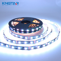 Lampu LED Strip Pixel 10mm 12V RGB Warna-warni FW1934 SMD5050 60Leds/m IP67 Kontrol Jarak Jauh untuk Dekorasi