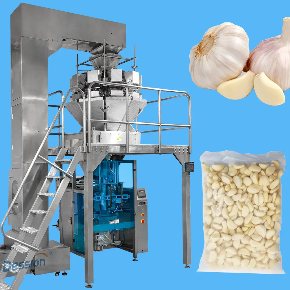 Hot Sales Automatic Weighing Garilc Bag Packing Machine 1kg to 10kg Garlic Packing Machine