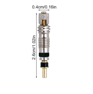 Noyau de valve en laiton amovible pour vélos, adapté à la réparation des chambres à air des vélos de montagne et de route. - Product Image 5