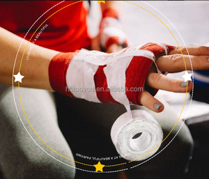 شريط إصبع رياضي مخصص من أكسيد القطن شريط إصبع رياضي أبيض مخصص من الزنك شريط ملاكمة للرياضة القتالية والقتال - Product Image 5