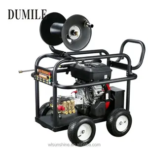 High Pressure cold water pressure cleaner Industrial Diesel Engines Powered High Pressure Washer Jetting Machine